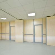 Раздвижная глухая перегородка